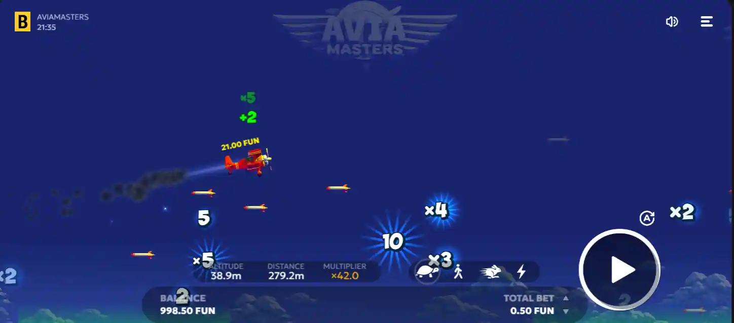Avia Masters на телефоне: портретный режим, сенсорные кнопки и стабильная сеть